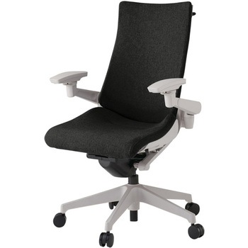 アクトチェア 可動肘 ハンガー ランバーサポートなし 樹脂脚 クロスSA ナイロンキャスター<配送時組立サービス付> イトーキ