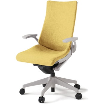 アクトチェア 固定肘 ランバーサポートなし 樹脂脚 クロスSA ナイロンキャスター<配送時組立サービス付> - イトーキ