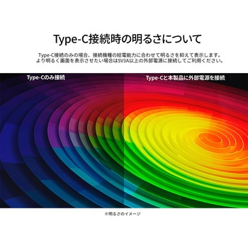 有機ELディスプレイ 13.3型/1920×1080/miniHDMI×1、USB-C×2/ブラック/スピーカー有/2年保証 JAPANNEXT