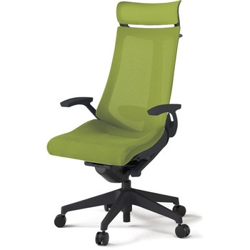 アクトチェア エクストラハイバック 固定肘 ハンガー ランバーサポート付 樹脂脚 メッシュJV ナイロンキャスター<配送時組立サービス付> イトーキ