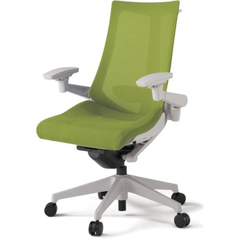 アクトチェア 可動肘 ハンガー ランバーサポート付 樹脂脚 メッシュJV ウレタンキャスター<配送時組立サービス付> イトーキ