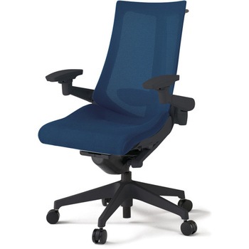 アクトチェア 可動肘 ハンガー ランバーサポート付 樹脂脚 メッシュJV ウレタンキャスター<配送時組立サービス付> イトーキ