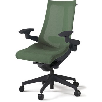 アクトチェア 可動肘 ハンガー ランバーサポート付 樹脂脚 メッシュJV ウレタンキャスター<配送時組立サービス付> イトーキ