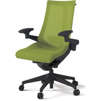 アクトチェア 可動肘 ハンガー ランバーサポート付 樹脂脚 メッシュJV ウレタンキャスター<配送時組立サービス付> イトーキ