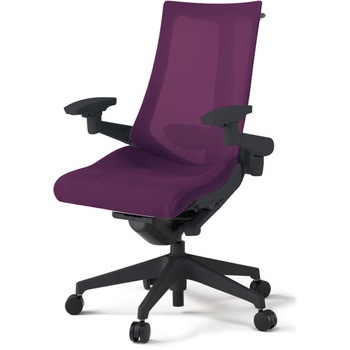 アクトチェア 可動肘 ハンガー ランバーサポート付 樹脂脚 メッシュJV ウレタンキャスター<配送時組立サービス付> イトーキ