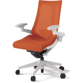 アクトチェア 可動肘 ハンガー ランバーサポート付 樹脂脚 メッシュJV ウレタンキャスター<配送時組立サービス付> イトーキ