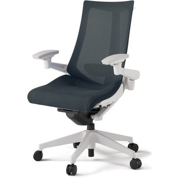 アクトチェア 可動肘 ハンガー ランバーサポート付 樹脂脚 メッシュJV ウレタンキャスター<配送時組立サービス付> イトーキ