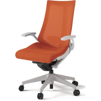 アクトチェア 固定肘 ランバーサポート付 樹脂脚 メッシュJV ナイロンキャスター<配送時組立サービス付> イトーキ