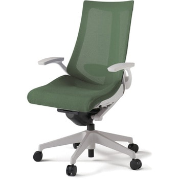 アクトチェア 固定肘 ランバーサポート付 樹脂脚 メッシュJV ナイロンキャスター<配送時組立サービス付> イトーキ