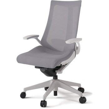 アクトチェア 固定肘 ランバーサポート付 樹脂脚 メッシュJV ナイロンキャスター<配送時組立サービス付> イトーキ