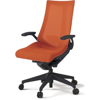 アクトチェア 固定肘 ランバーサポート付 樹脂脚 メッシュJV ナイロンキャスター<配送時組立サービス付> イトーキ