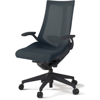 アクトチェア 固定肘 ランバーサポート付 樹脂脚 メッシュJV ナイロンキャスター<配送時組立サービス付> イトーキ