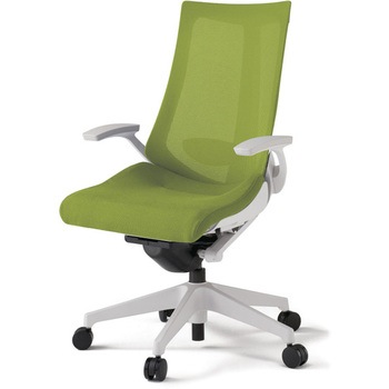 アクトチェア 固定肘 ランバーサポート付 樹脂脚 メッシュJV ナイロンキャスター<配送時組立サービス付> イトーキ