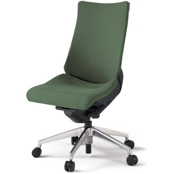 KG-430PSM-ZTQ2 アクトチェア 肘なし ランバーサポートなし アルミミラー脚 クロスPS ウレタンキャスター<配送時組立サービス付> イトーキ 82438766