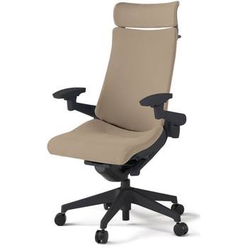 アクトチェア エクストラハイバック 可動肘 ハンガー ランバーサポートなし 樹脂脚 クロスPS ナイロンキャスター<配送時組立サービス付> イトーキ