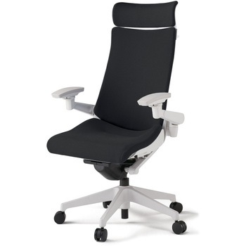 アクトチェア エクストラハイバック 可動肘 ハンガー ランバーサポートなし 樹脂脚 クロスPS ナイロンキャスター<配送時組立サービス付> イトーキ