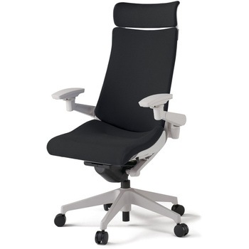 アクトチェア エクストラハイバック 可動肘 ランバーサポート付 樹脂脚 クロスPS ナイロンキャスター<配送時組立サービス付> イトーキ