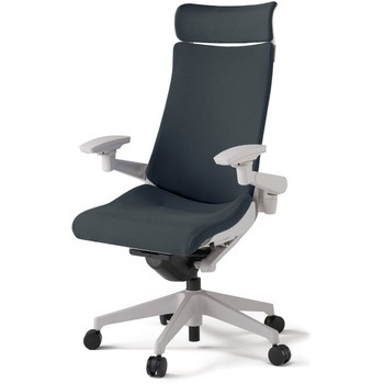 アクトチェア エクストラハイバック 可動肘 ランバーサポート付 樹脂脚 クロスPS ナイロンキャスター<配送時組立サービス付> イトーキ