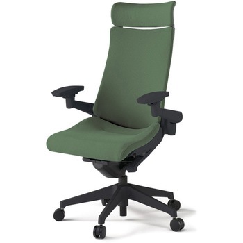 アクトチェア エクストラハイバック 可動肘 ランバーサポート付 樹脂脚 クロスPS ナイロンキャスター<配送時組立サービス付> イトーキ