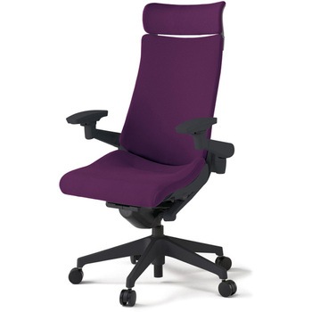 アクトチェア エクストラハイバック 可動肘 ランバーサポート付 樹脂脚 クロスPS ナイロンキャスター<配送時組立サービス付> イトーキ