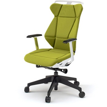 フリップフラップチェア 固定肘 ハンガー ランバーサポート付 樹脂脚<配送時組立サービス付> イトーキ