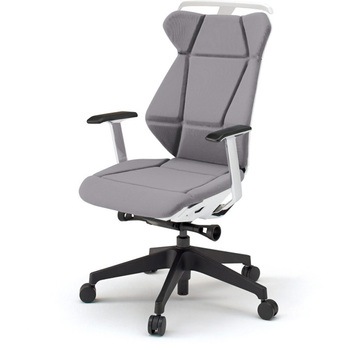 フリップフラップチェア 固定肘 ハンガー ランバーサポート付 樹脂脚<配送時組立サービス付> イトーキ