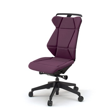 KF-860GCH-TTX7 フリップフラップチェア 肘なし ハンガー ランバーサポート付 樹脂脚<配送時組立サービス付> イトーキ 82486260