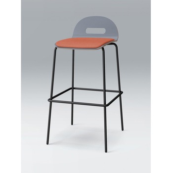 デコボコチェア ハイチェア decoタイプ(クッション付) 張地C<配送時組立サービス付> イトーキ