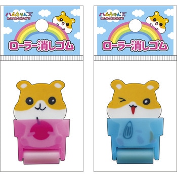 ローラー消しゴム ハムちゃんズ レモン