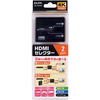 HDMIセレクター 双方向 ELPA