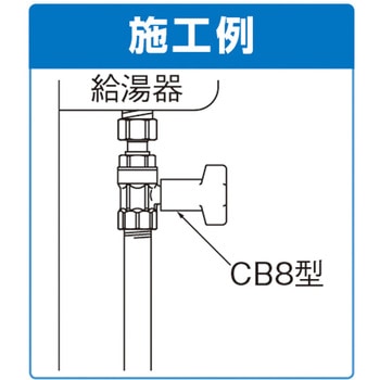 CB8型 逆止弁付ボールバルブ オンダ製作所