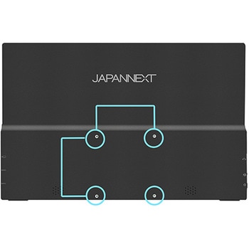 タッチパネル対応液晶ディスプレイ 14型/1920×1080/HDMI×1、USB-C×2/ブラック/スピーカー有/2年保証 JAPANNEXT