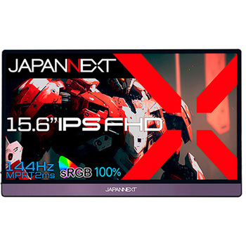ゲーミング液晶ディスプレイ 15.6型/1920×1080/HDMI×1、USB-C×2/ブラック/スピーカー有/2年保証 JAPANNEXT