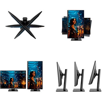 ゲーミング液晶ディスプレイ 27型/2560×1440/HDMI×2、DP×2/ブラック/スピーカー有/2年保証 JAPANNEXT