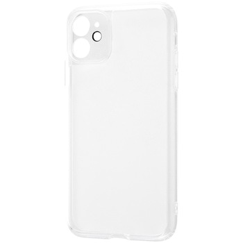 iPhone 11 ハイブリッドガラスケース 精密設計/クリア レイ・アウト
