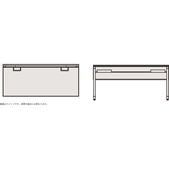 インクルード 矩形デスク スタンダードタイプ 単体型  W1400<配送時組立サービス付> イトーキ