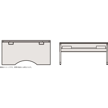 インクルード ダブルオペレーションデスク スタンダードタイプ 連増型<配送時組立サービス付> イトーキ