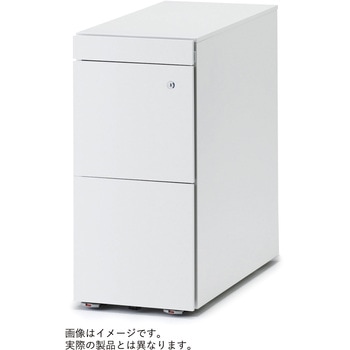 インステート スリムワゴン A4・2段・ペントレイ引出し キャスターロック付<配送時組立サービス付> イトーキ