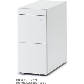 インステート スリムワゴン A4・2段・ペントレイ引出し キャスターロック付<配送時組立サービス付> イトーキ
