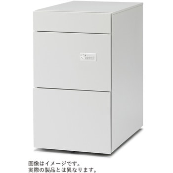 インステート ワゴンA4・2段・深型ペントレイ引出し シリンダー錠<配送時組立サービス付> イトーキ