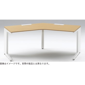 インステート 135度オペレーションデスク 船底エッジ<配送時組立サービス付> イトーキ