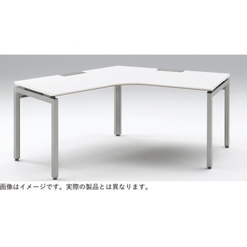 インステート テーブル 矩形 船底エッジ W1400<配送時組立サービス付> イトーキ