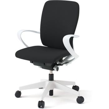 フルゴチェア ハイバック 固定肘 ビニールレザーDL ナイロンキャスター<配送時組立サービス付> イトーキ