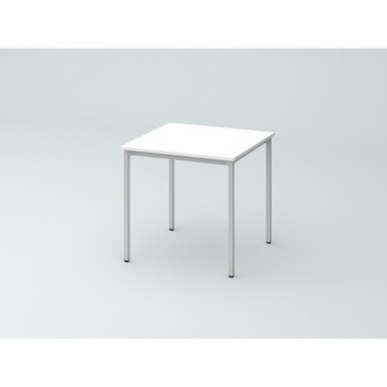 オリゴテーブル ホワイトボード天板 正方形 750×750 4本角脚<配送時組立サービス付> - イトーキ