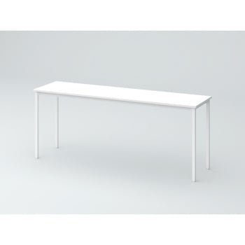 オリゴテーブル ホワイトボード天板 角型 1800×450 4本角脚<配送時組立サービス付> イトーキ