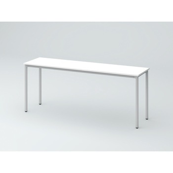 オリゴテーブル ホワイトボード天板 角型 1800×450 4本角脚<配送時組立サービス付> イトーキ