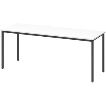 オリゴテーブル ホワイトボード天板 角型 1800×600 4本角脚<配送時組立サービス付> イトーキ