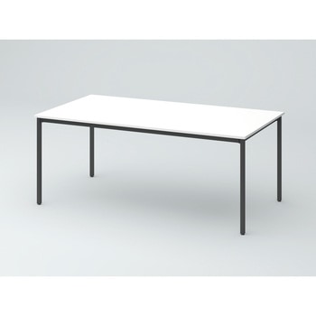 オリゴテーブル ホワイトボード天板 角型 1800×900 4本角脚<配送時組立サービス付> イトーキ