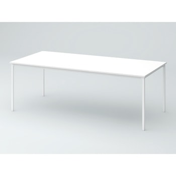 オリゴテーブル ホワイトボード天板 角型 2100×900 4本角脚<配送時組立サービス付> イトーキ