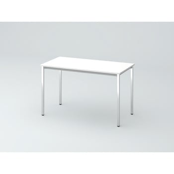 オリゴテーブル ホワイトボード天板 角型 1200×600 4本角脚(メッキ脚)<配送時組立サービス付> イトーキ